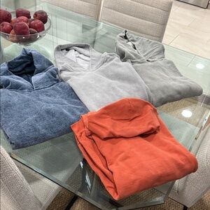 Men's Multi-Color Casual Hooded Shirts Talentless brand bundle